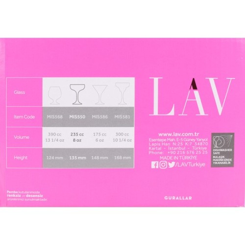 Set of 6 Champagne Glasses 235cc - Elegant Celebration Essentials