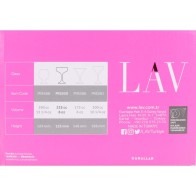 Set of 6 Champagne Glasses 235cc - Elegant Celebration Essentials