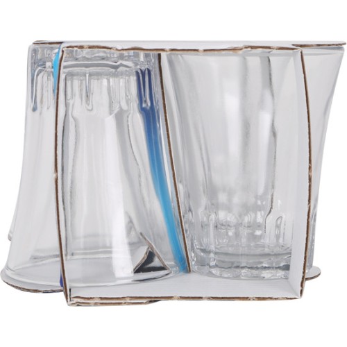 Set of 4 Transparent Amalfi Glasses