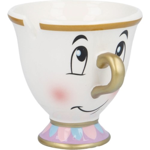 La Bella y Bestia 3D Ceramic Mug 190ml Chip Design