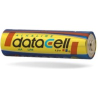 Blister of 2 AA Alkaline Batteries LR6 Datacell