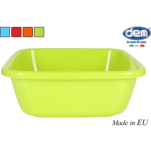 Square Basin 20L Assorted Colors