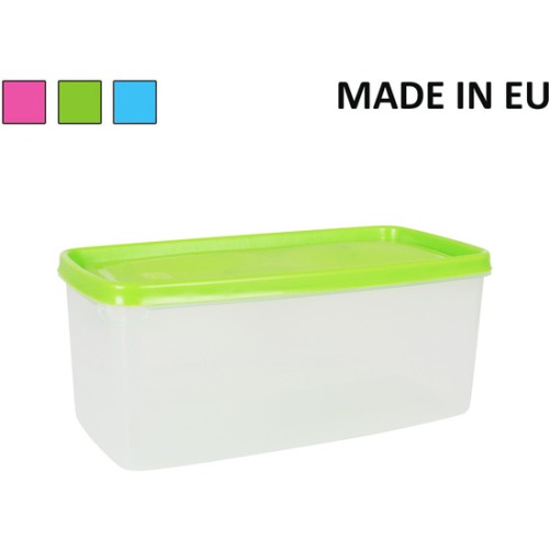 Rectangular Lunch Box 2L Assorted Colors