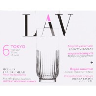 Set of 6 Glasses 395cc Tokyo