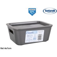 Caja Pequeña Elegante 18x14x7 cm Antracita