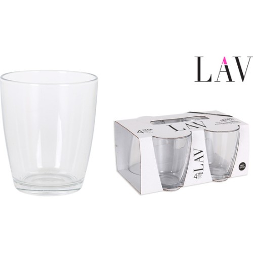 Set of 4 Vega Best Offer Glasses - 340cc