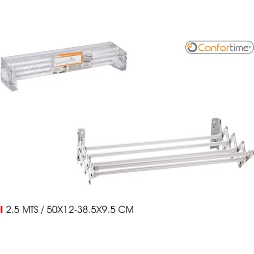 Extensible Drying Rack 2.50mts Confortime