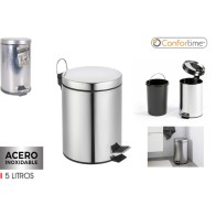 5L Metal Waste Bin with Pedal