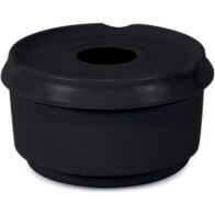 Melamine Ashtray 11cm Black Privilege
