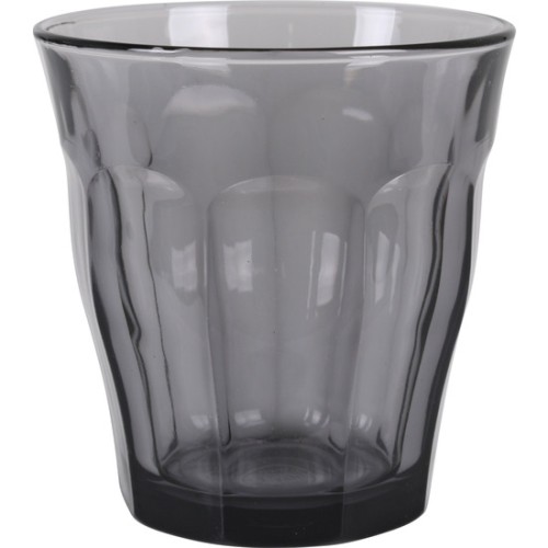 Set of 4 Picardie Glasses 31cl Grey