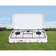 3 Burner Gas Stove with Lid Algon