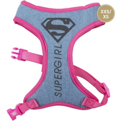 Superman Pink XS/XXS Dog Harness