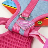 Superman Pink XS/XXS Dog Harness
