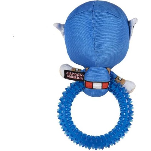 Avengers Captain America Blue Dog Chew Toy