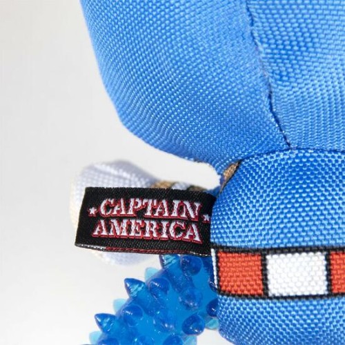 Avengers Captain America Blue Dog Chew Toy