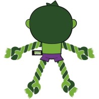 Cuerda Dental para Perro Avengers Hulk Green