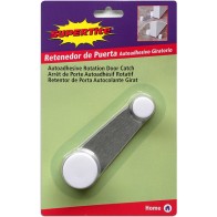 Rotating Adhesive Door Stop White