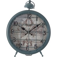 Classic Metal Clock 25x31.5cm - Elegant Timepiece