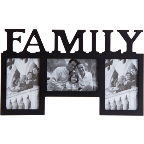Triple Family Multi-frame Black