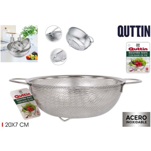 Quttin Steel Drainer 20x7cm