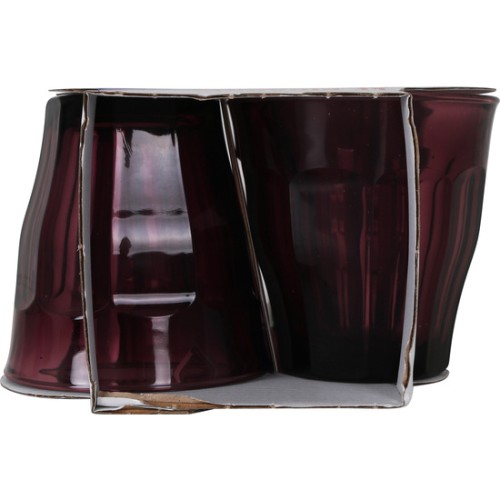Set 4 Vasos 25cl Picar Morado/Cranberry