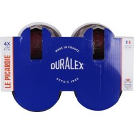 Set 4 Vasos 25cl Picar Morado/Cranberry