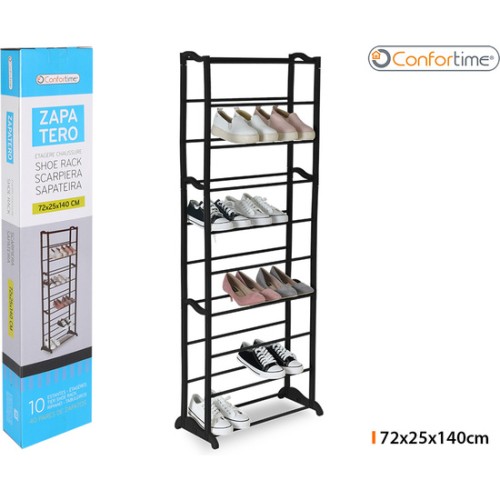 40 Pair Metal Shoe Rack Perfect for Organization