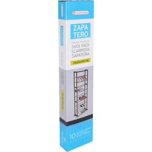 40 Pair Metal Shoe Rack Perfect for Organization