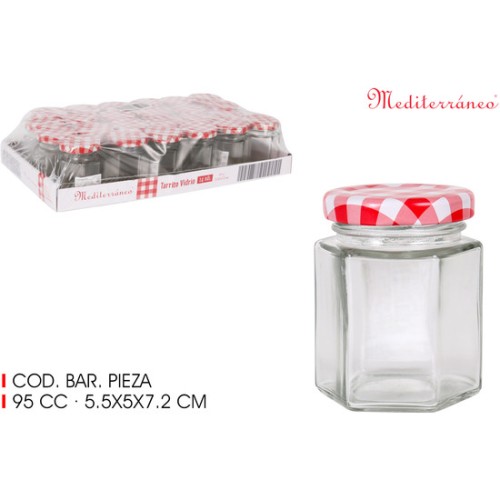 Mediterranean Multi-Purpose Glass Jar 95cc