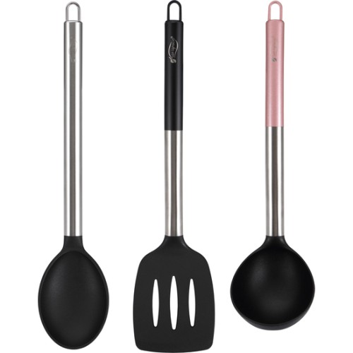 Set 3pc Utensilios De Cocina Nylon San Ignacio Vita