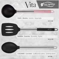 Set of 3 Nylon Kitchen Utensils San Ignacio Vita