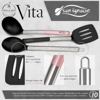 Set of 3 Nylon Kitchen Utensils San Ignacio Vita