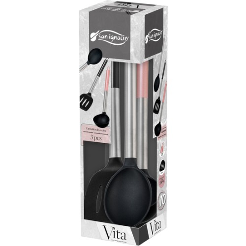Set of 3 Nylon Kitchen Utensils San Ignacio Vita