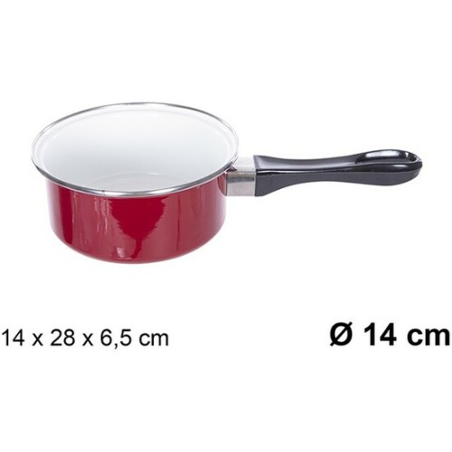 Red Casserole with Handle 14cm Ideal Kitchen
