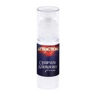 Attraction Massage Oil Strawberry with Champagne 50 ml