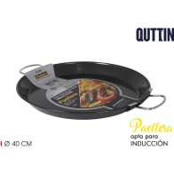 Paellera Antiadherente Inducción 40cm Quttin