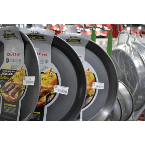 Induction Non-Stick Paella Pan 40cm Quttin