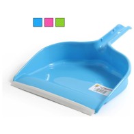 Colorful Assorted Dustpan with Rubber 23x30.5cm