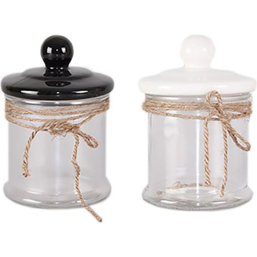 Medium Transparent Jar Assorted Colors