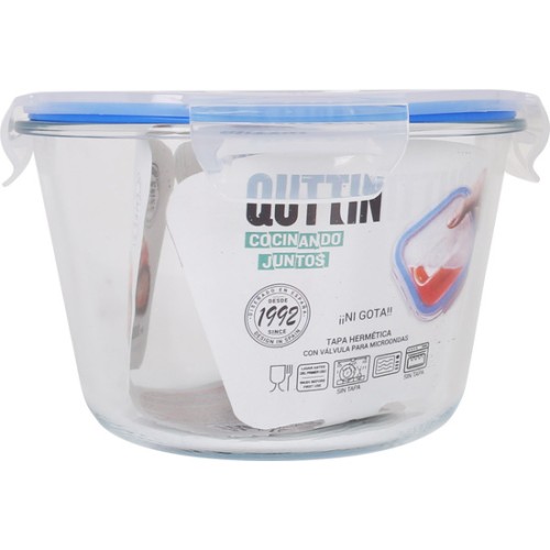 Round High Bowl 20.5x20.5x13cm with Valve Quttin