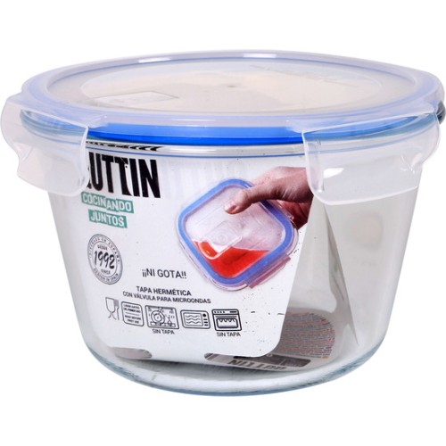 Round High Bowl 20.5x20.5x13cm with Valve Quttin