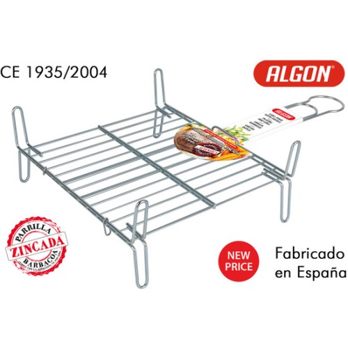 Parrilla Barbacoa Doble 30x30cm