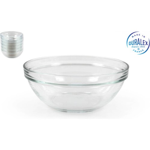 970cc Stackable Clear Round Salad Bowl Lys