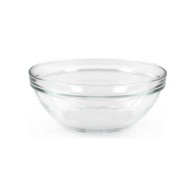 970cc Stackable Clear Round Salad Bowl Lys