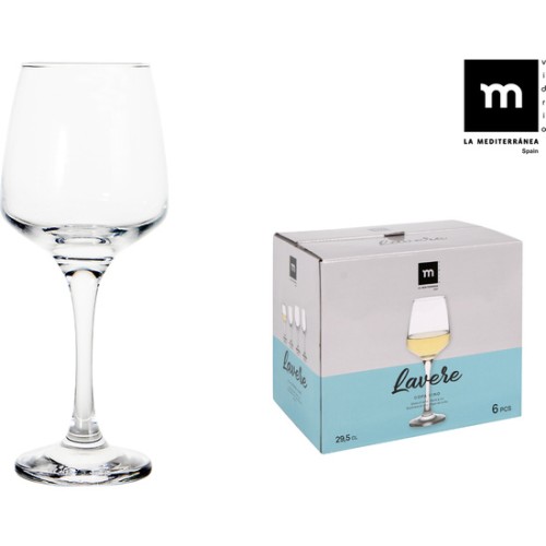 Set 6 Copas Vino 295cc 'Lavere' MD