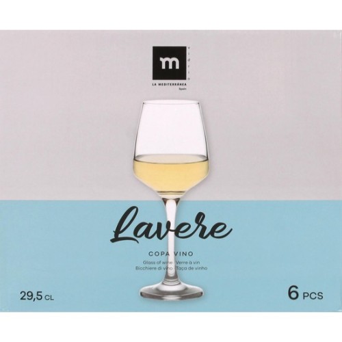 Set 6 Copas Vino 295cc 'Lavere' MD