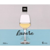 Set 6 Copas Vino 295cc 'Lavere' MD