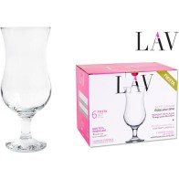 Set of 6 460cc Cocktail Glasses Fiesta