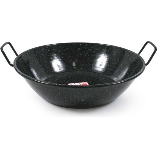 High-Sided Bordonada Paella Pan 34cm-6.3L Jaspeada