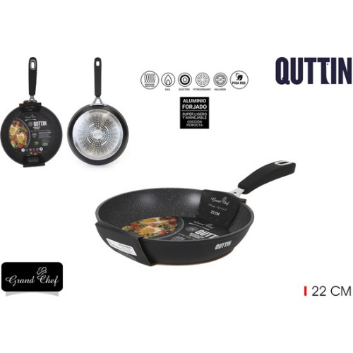 22cm Grandchef Frying Pan by Quttin